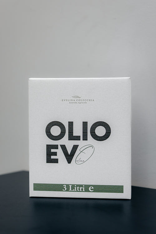 Olio extravergine di oliva Evelina 100% italiano Molise, bag in box 3 litri