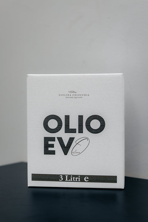 Olio extravergine di oliva Evelina 100% italiano Molise, bag in box 3 litri